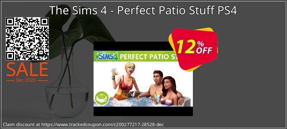 The Sims 4 - Perfect Patio Stuff PS4 coupon on Easter Day deals