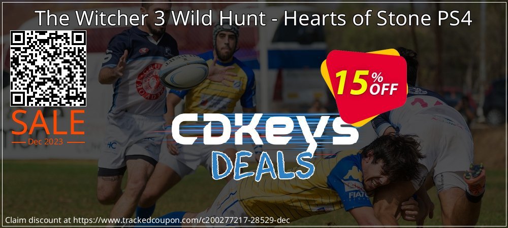 The Witcher 3 Wild Hunt - Hearts of Stone PS4 coupon on Tell a Lie Day offer