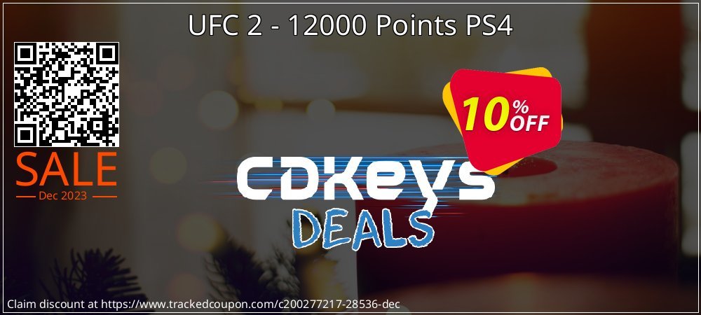 UFC 2 - 12000 Points PS4 coupon on World Party Day sales