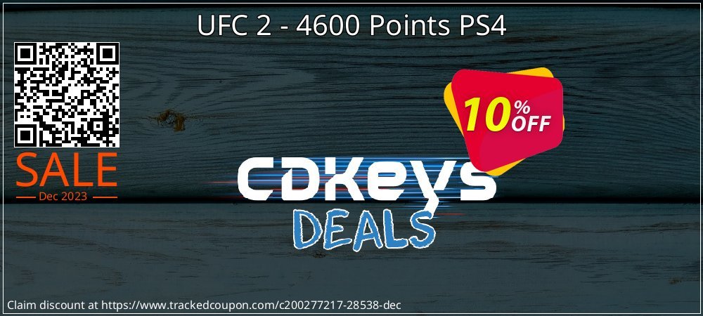 UFC 2 - 4600 Points PS4 coupon on Constitution Memorial Day discount