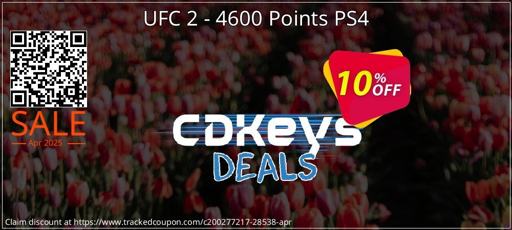 UFC 2 - 4600 Points PS4 coupon on Constitution Memorial Day discount