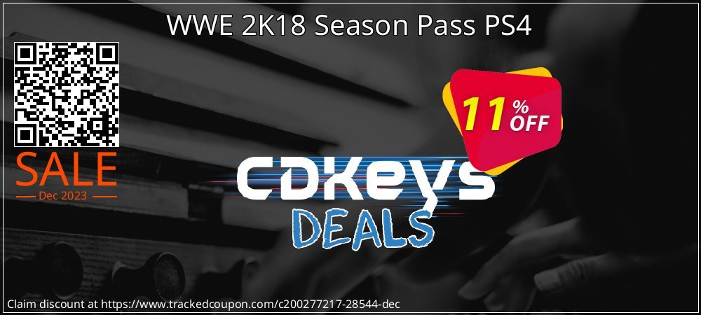 WWE 2K18 Season Pass PS4 coupon on Tell a Lie Day promotions