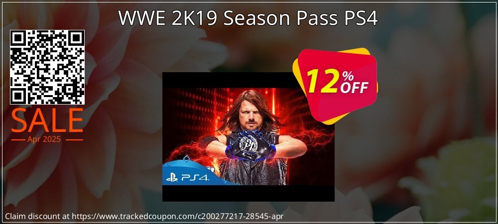 WWE 2K19 Season Pass PS4 coupon on National Walking Day sales