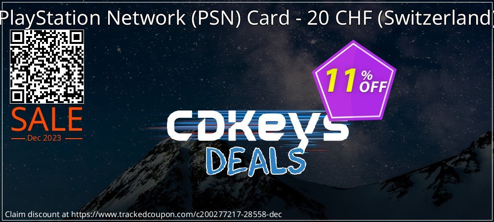 PlayStation Network - PSN Card - 20 CHF - Switzerland  coupon on Easter Day offering discount