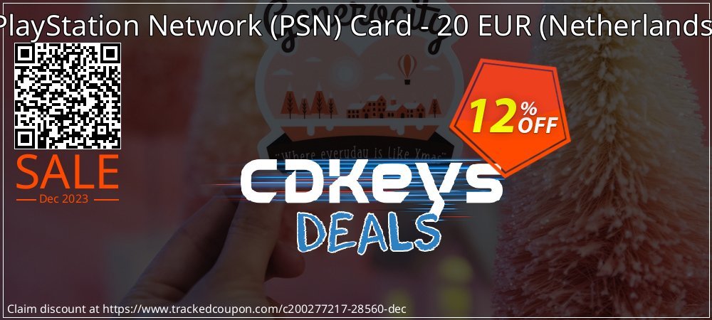 PlayStation Network - PSN Card - 20 EUR - Netherlands  coupon on National Walking Day super sale
