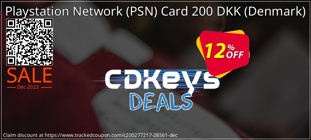 Playstation Network - PSN Card 200 DKK - Denmark  coupon on World Party Day discounts