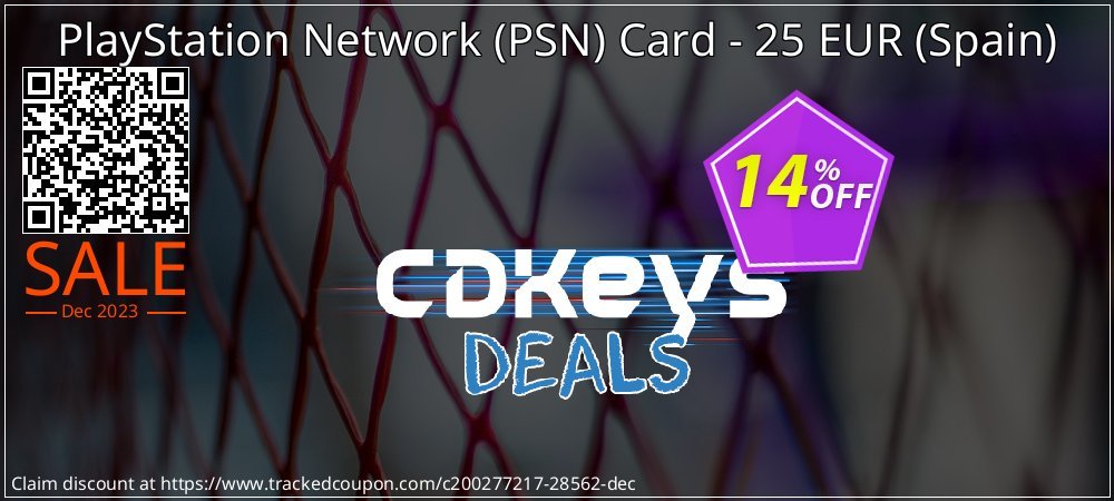 PlayStation Network - PSN Card - 25 EUR - Spain  coupon on National Memo Day sales