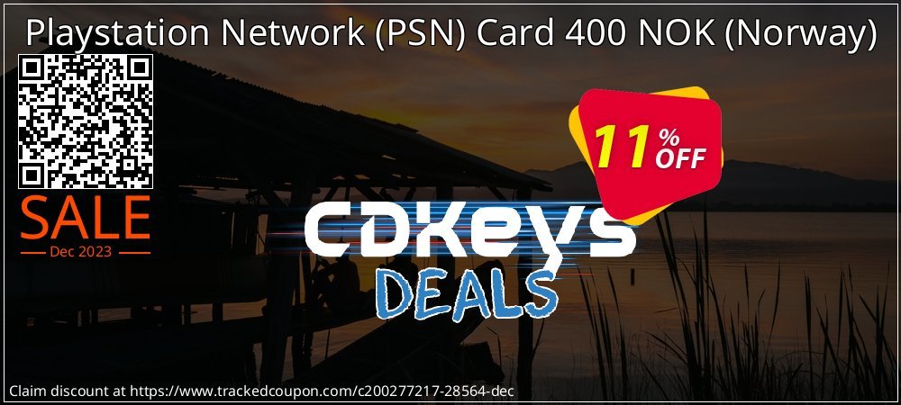 Playstation Network - PSN Card 400 NOK - Norway  coupon on April Fools' Day sales