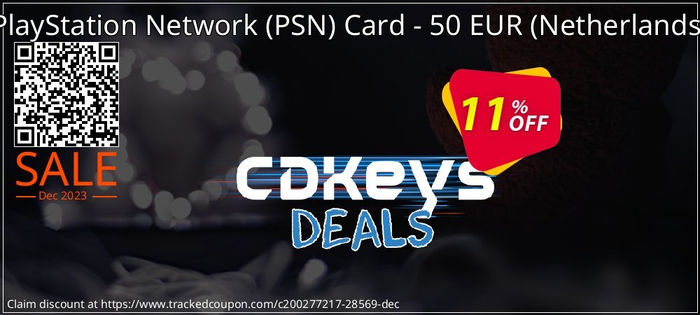 PlayStation Network - PSN Card - 50 EUR - Netherlands  coupon on April Fools' Day offering sales