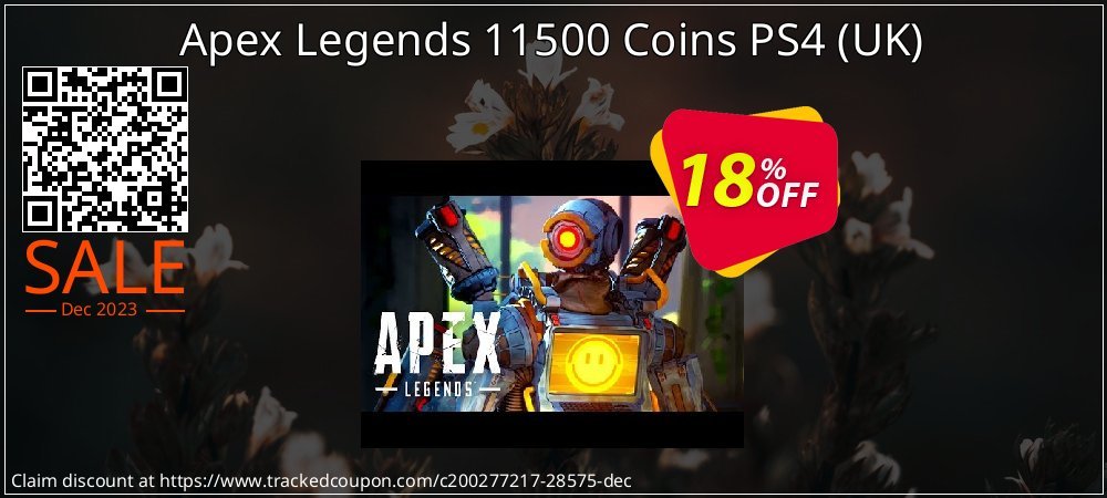 Apex Legends 11500 Coins PS4 - UK  coupon on National Walking Day discount