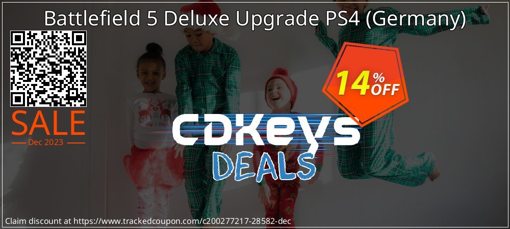 Battlefield 5 Deluxe Upgrade PS4 - Germany  coupon on April Fools Day sales
