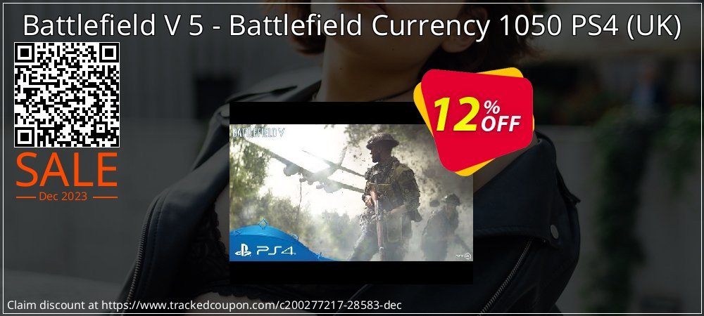 Battlefield V 5 - Battlefield Currency 1050 PS4 - UK  coupon on Easter Day offer