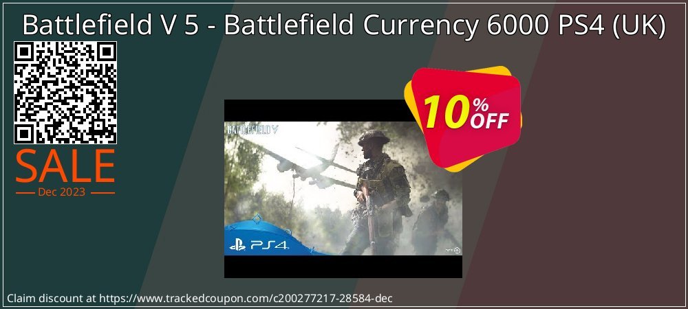 Battlefield V 5 - Battlefield Currency 6000 PS4 - UK  coupon on Tell a Lie Day discount