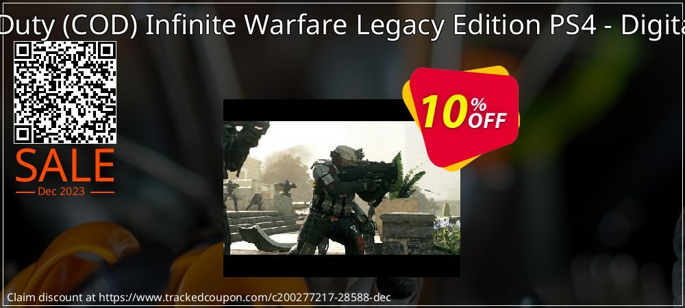 Call of Duty - COD Infinite Warfare Legacy Edition PS4 - Digital Code coupon on Easter Day discounts