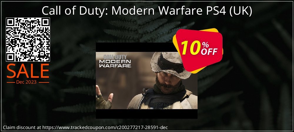 Call of Duty: Modern Warfare PS4 - UK  coupon on World Party Day deals