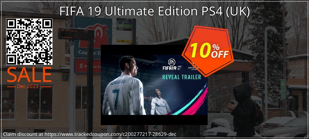 FIFA 19 Ultimate Edition PS4 - UK  coupon on April Fools' Day offer