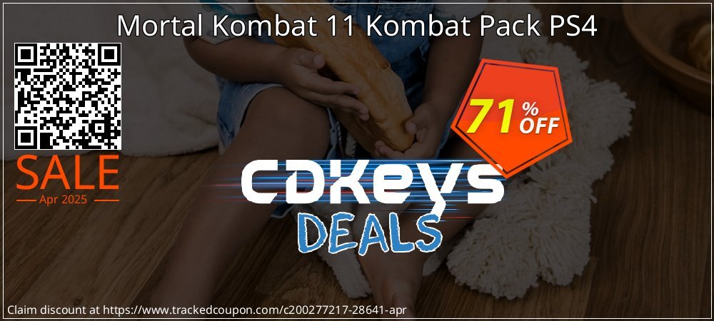 Mortal Kombat 11 Kombat Pack PS4 coupon on World Party Day super sale