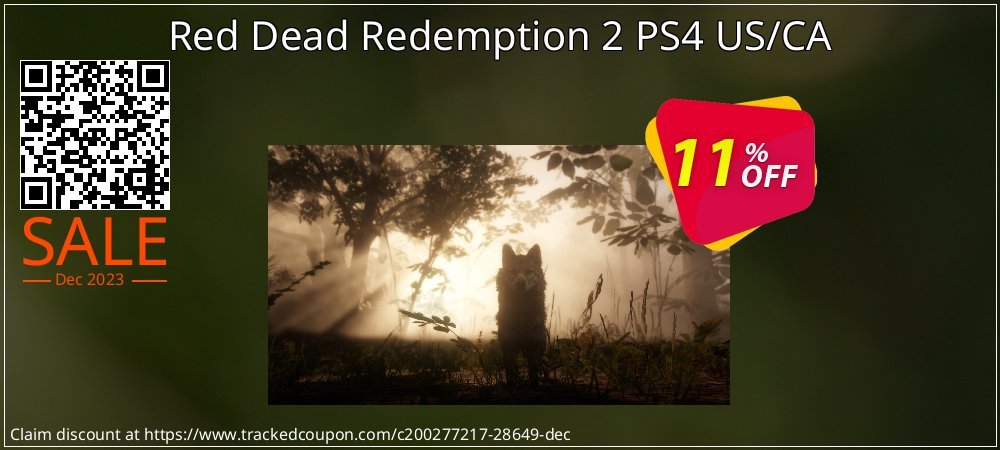 Red Dead Redemption 2 PS4 US/CA coupon on Tell a Lie Day offering sales