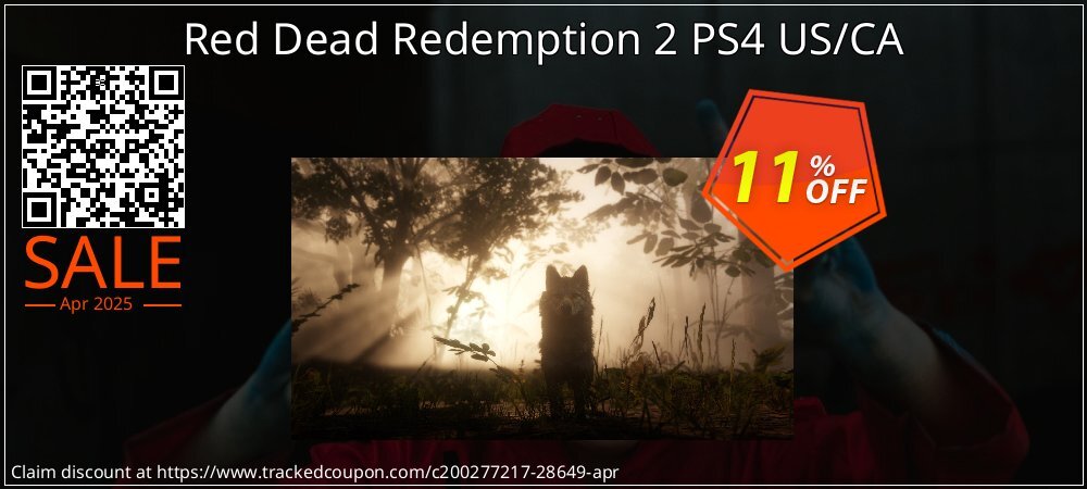 Red Dead Redemption 2 PS4 US/CA coupon on Tell a Lie Day offering sales