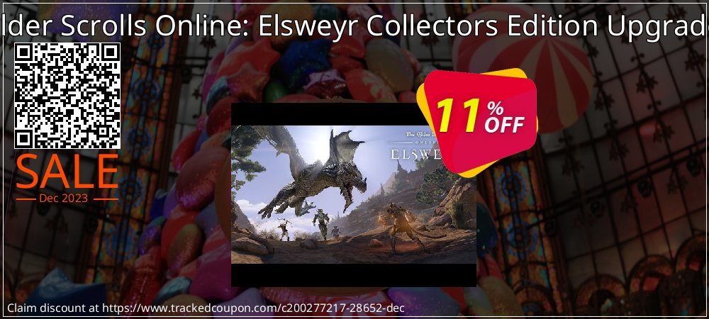 The Elder Scrolls Online: Elsweyr Collectors Edition Upgrade PS4 coupon on April Fools' Day promotions