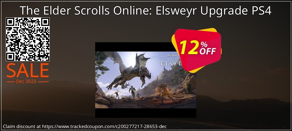 The Elder Scrolls Online: Elsweyr Upgrade PS4 coupon on Virtual Vacation Day promotions