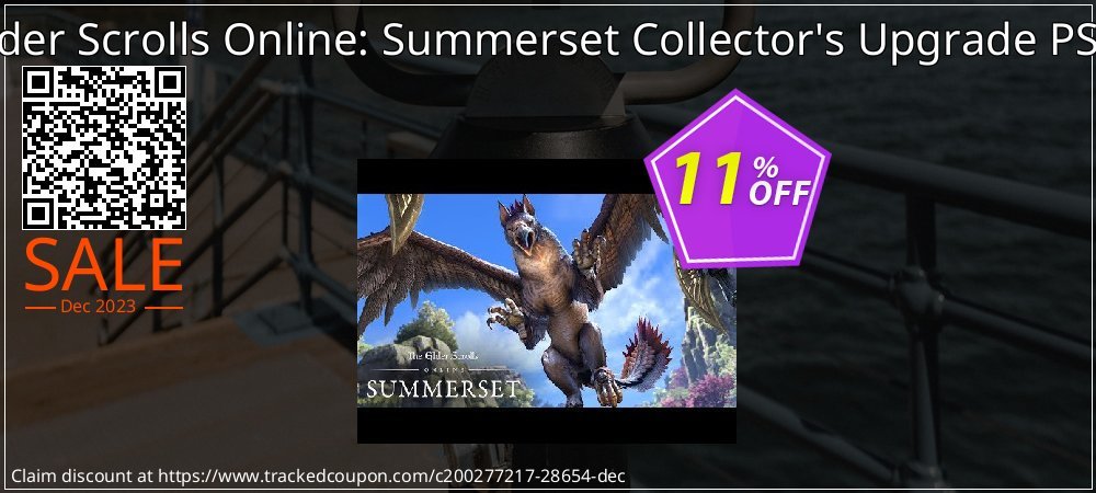 The Elder Scrolls Online: Summerset Collector's Upgrade PS4 - UK  coupon on Tell a Lie Day deals