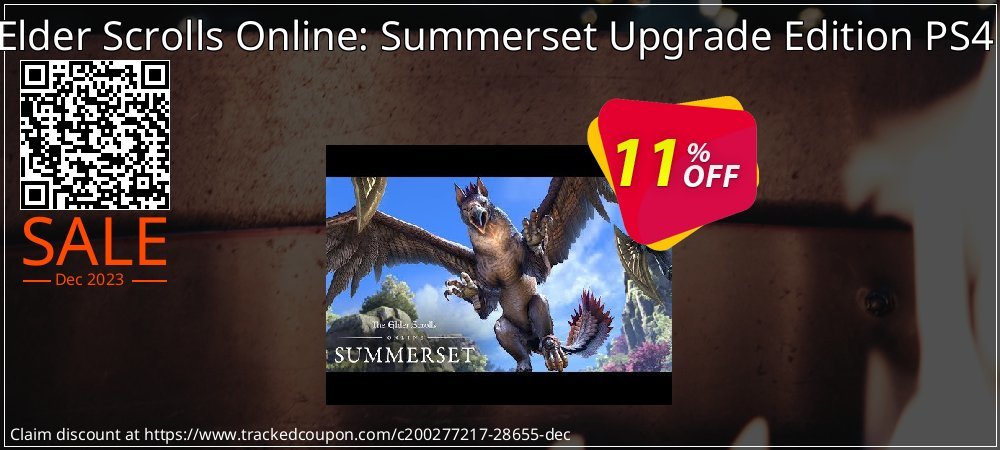 The Elder Scrolls Online: Summerset Upgrade Edition PS4 - UK  coupon on National Walking Day offer