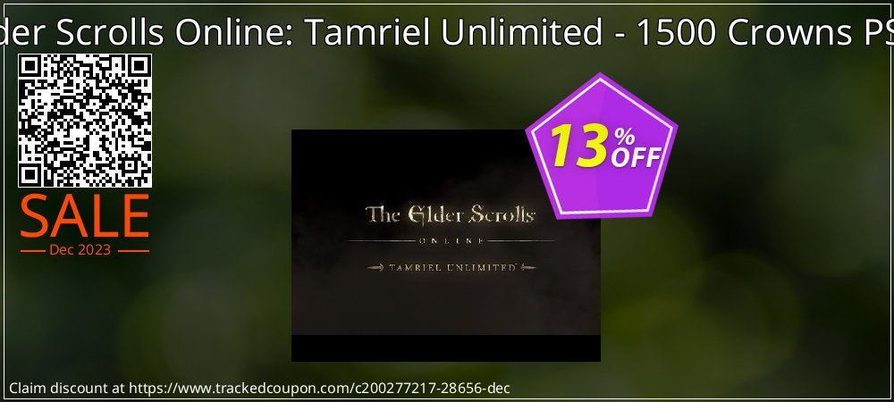 The Elder Scrolls Online: Tamriel Unlimited - 1500 Crowns PS4 - UK  coupon on World Party Day discount