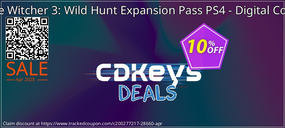 The Witcher 3: Wild Hunt Expansion Pass PS4 - Digital Code coupon on National Walking Day discounts