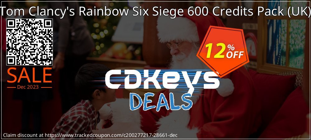 Tom Clancy's Rainbow Six Siege 600 Credits Pack - UK  coupon on World Party Day promotions