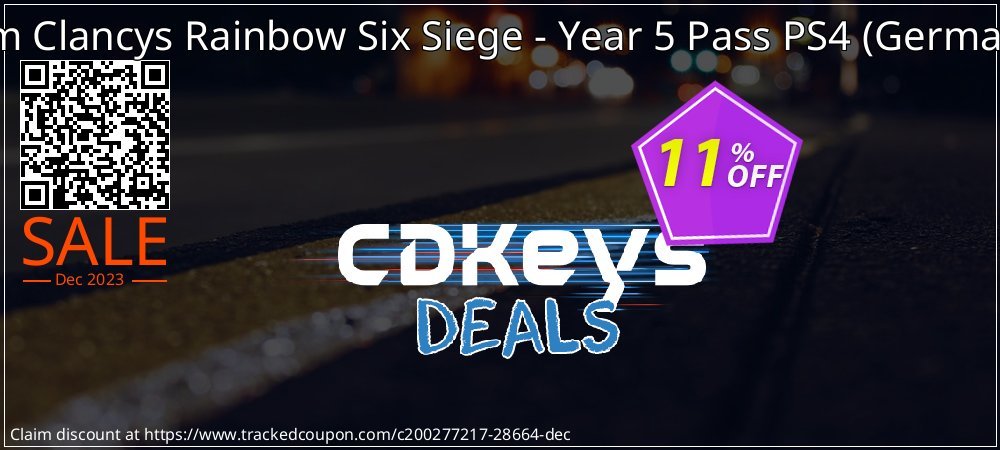 Tom Clancys Rainbow Six Siege - Year 5 Pass PS4 - Germany  coupon on Tell a Lie Day offer