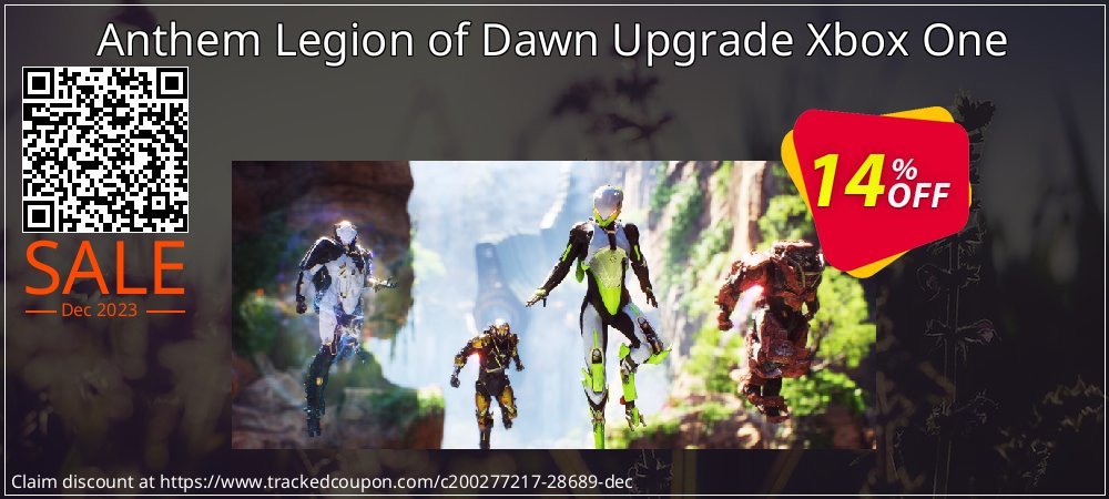 Anthem Legion of Dawn Upgrade Xbox One coupon on Tell a Lie Day sales