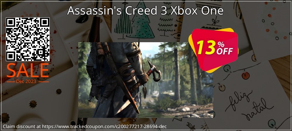 Assassin's Creed 3 Xbox One coupon on Tell a Lie Day offering sales