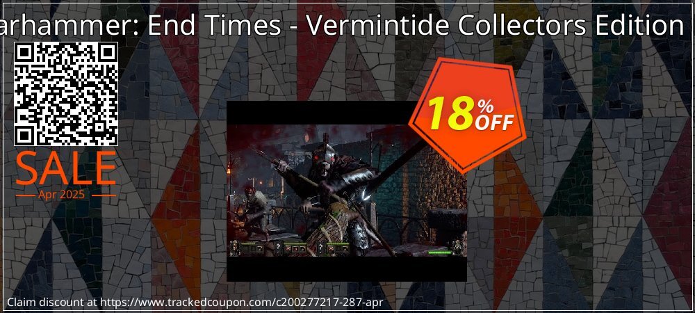 Warhammer: End Times - Vermintide Collectors Edition PC coupon on April Fools' Day offer