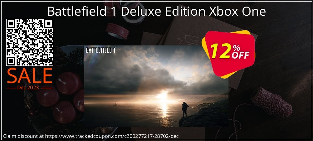 Battlefield 1 Deluxe Edition Xbox One coupon on April Fools' Day offering discount