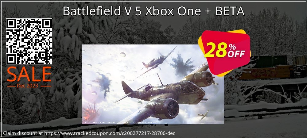 Battlefield V 5 Xbox One + BETA coupon on World Party Day promotions