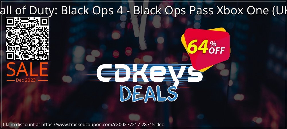 Call of Duty: Black Ops 4 - Black Ops Pass Xbox One - UK  coupon on National Walking Day promotions