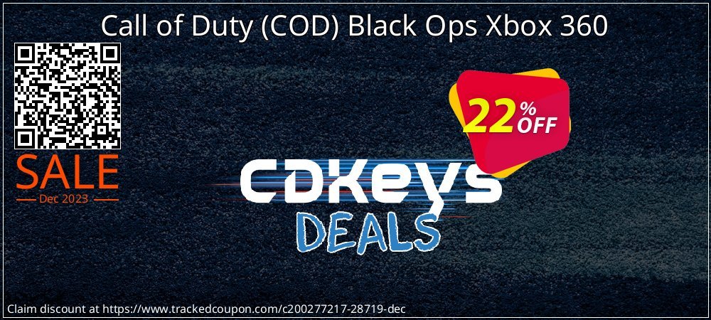 Call of Duty - COD Black Ops Xbox 360 coupon on Tell a Lie Day discount