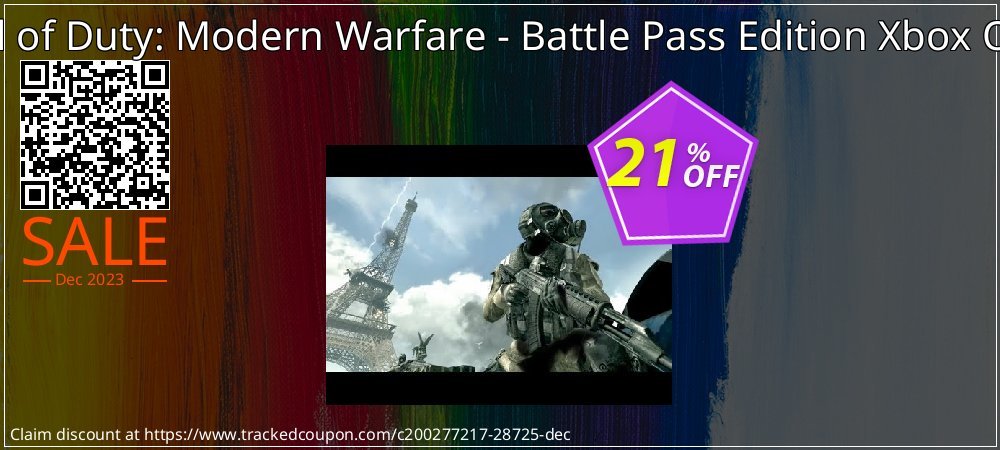 Call of Duty: Modern Warfare - Battle Pass Edition Xbox One coupon on National Walking Day sales