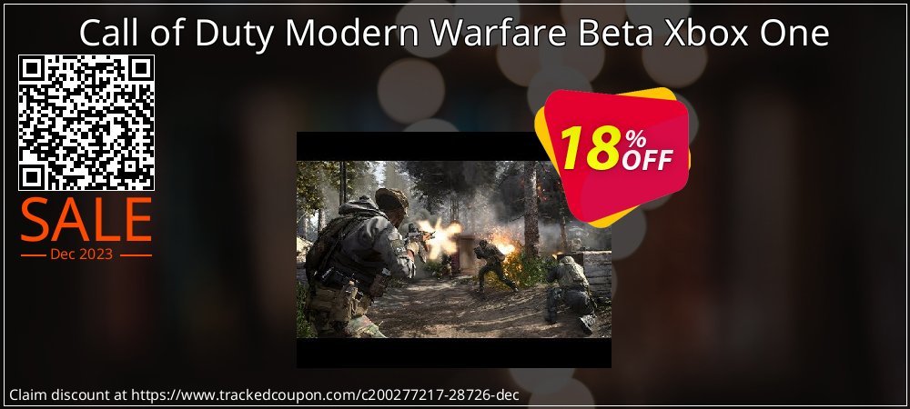 Call of Duty Modern Warfare Beta Xbox One coupon on World Party Day deals