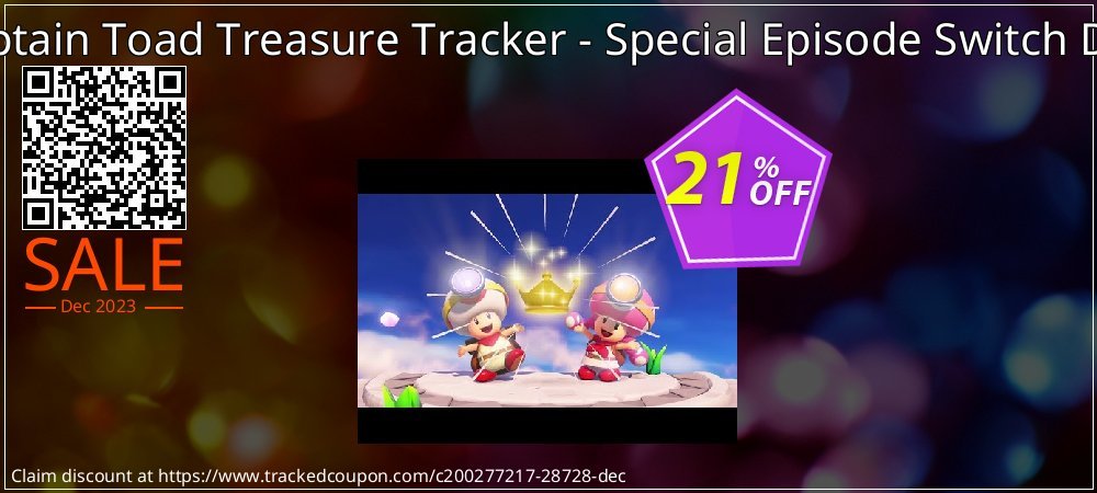 Captain Toad Treasure Tracker - Special Episode Switch DLC coupon on Easter Day discount