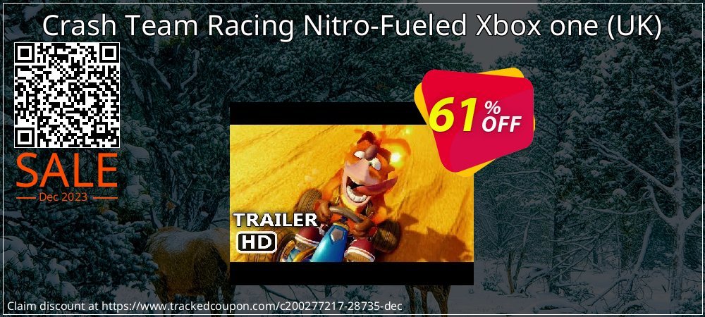 Crash Team Racing Nitro-Fueled Xbox one - UK  coupon on World Backup Day sales