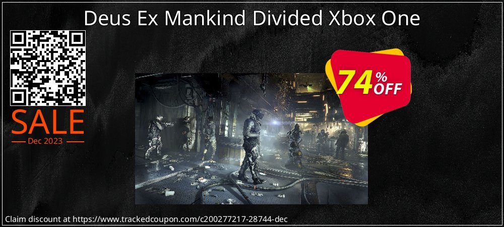 Deus Ex Mankind Divided Xbox One coupon on World Password Day offer