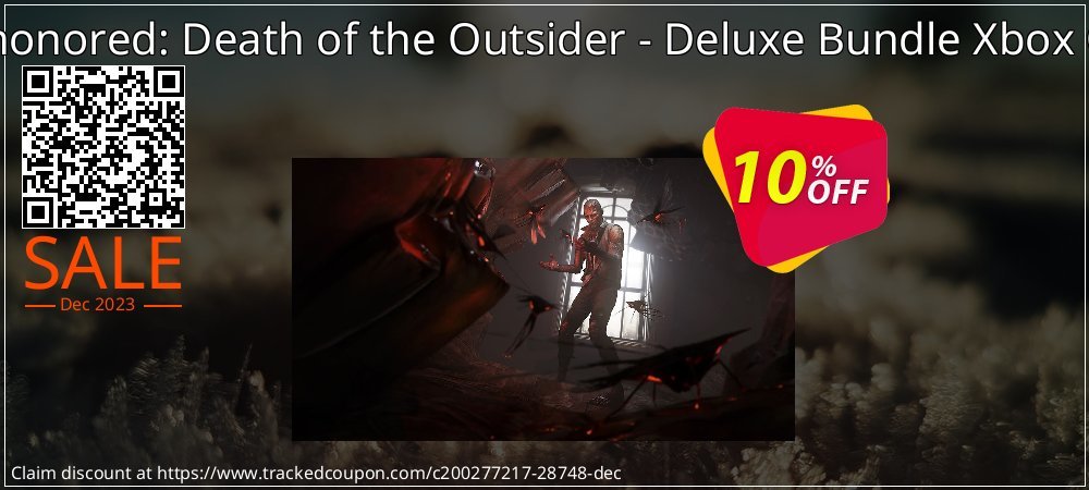 Dishonored: Death of the Outsider - Deluxe Bundle Xbox One coupon on Easter Day offering sales
