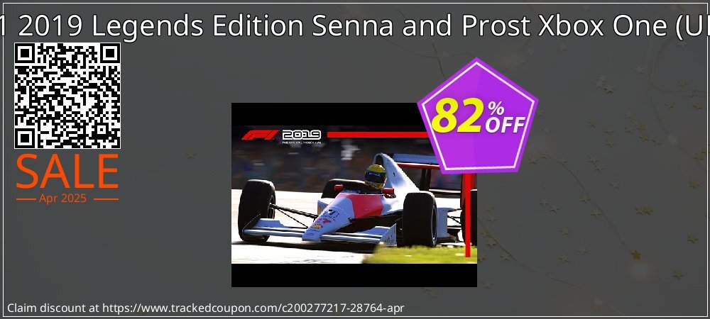 F1 2019 Legends Edition Senna and Prost Xbox One - UK  coupon on Tell a Lie Day discount