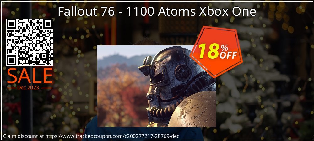 Fallout 76 - 1100 Atoms Xbox One coupon on Tell a Lie Day promotions