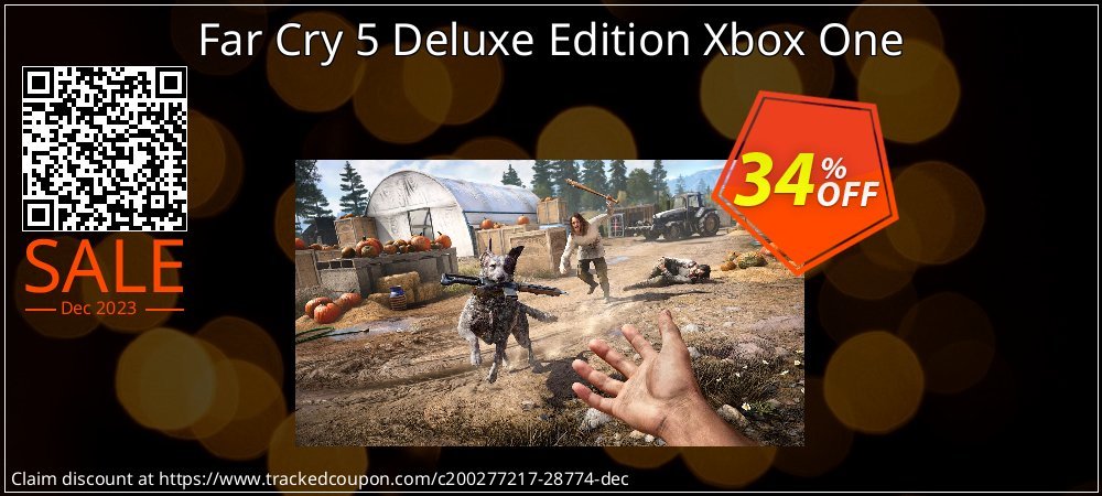 Far Cry 5 Deluxe Edition Xbox One coupon on Tell a Lie Day offering discount