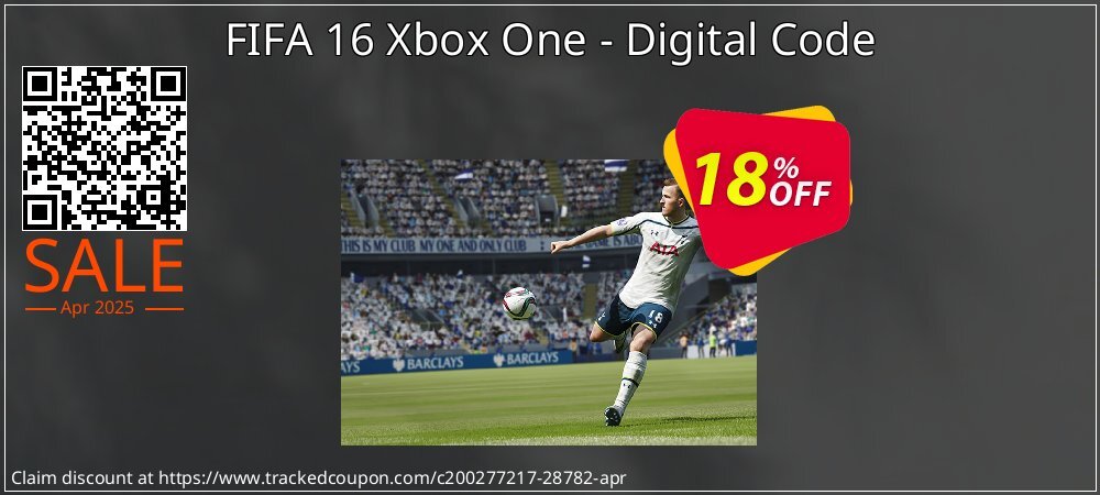 FIFA 16 Xbox One - Digital Code coupon on April Fools' Day discount