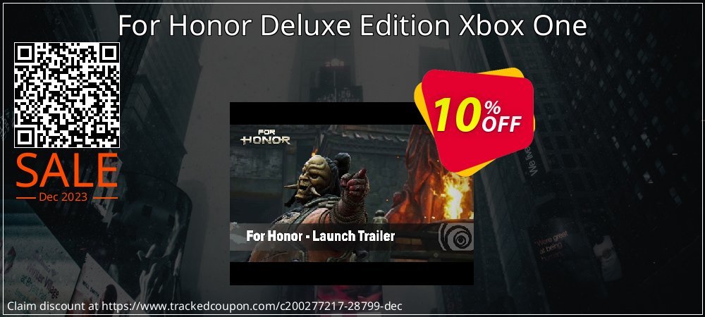 For Honor Deluxe Edition Xbox One coupon on Tell a Lie Day offer