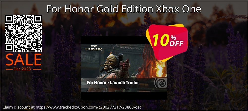 For Honor Gold Edition Xbox One coupon on Mother Day offering discount
